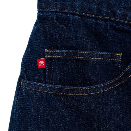 "SOL" Guru Guru Denim Shorts (Indigo)