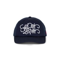 "SOL" Stem Logo Mesh Cap (Navy)