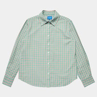 "Larriet" Wmns Dume Shirt (Teal Plaid)