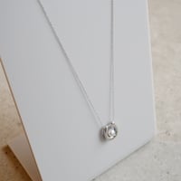 LS Pearl｜アコヤ真珠の馬蹄デザインネックレス （シルバー）