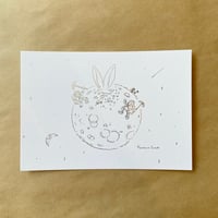 Yasuhiro Suzuki | ポストカード　月のうさぎの発掘