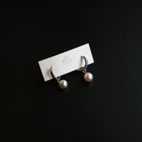 LS Pearl｜アコヤコバルト真珠のフープピアス