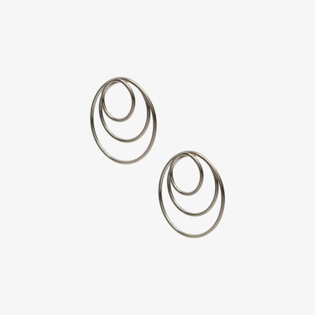 SPRING SPRING｜SPRING WEAR ripple（イヤリング）SILVER