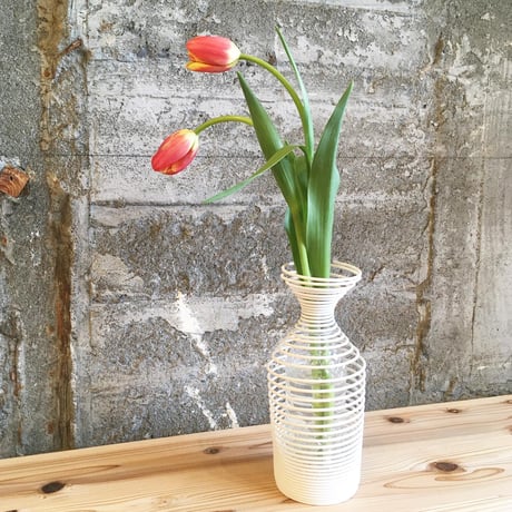 SPRING SPRING｜SPRING VASE（フラワーベース）WHITE
