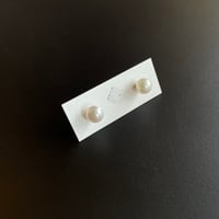 LS Pearl｜白いアコヤ真珠の一粒ピアス