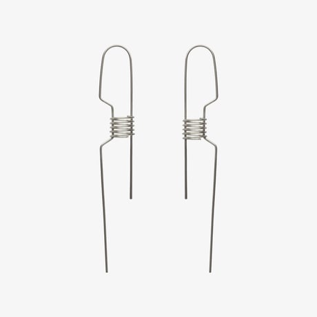 SPRING SPRING｜SPRING WEAR lock（ピアス）SILVER