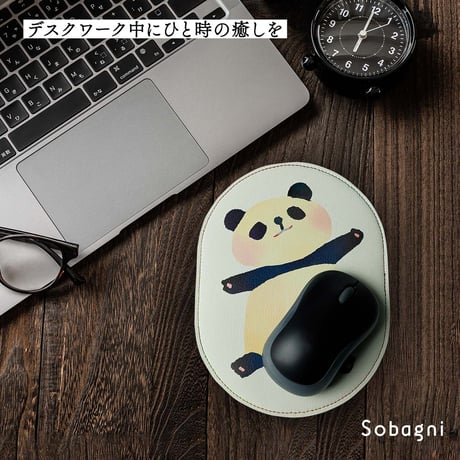 Sobagni | おなかさすさすマウスパッド