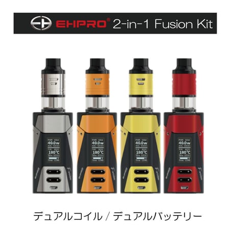 -爆煙 RDTA KIT- EHPRO 2-in-1 Fusion kit