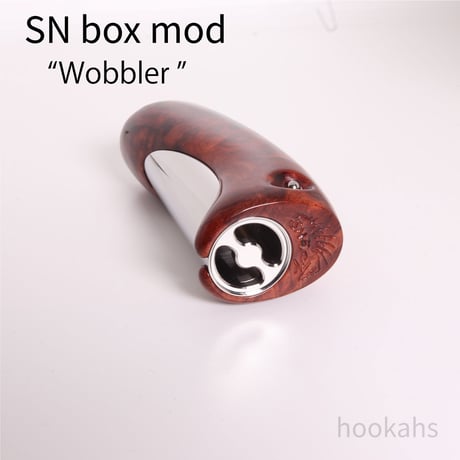 SN box mod "Wobbler"18650 dicodes bf60 chip amboyna burl wood