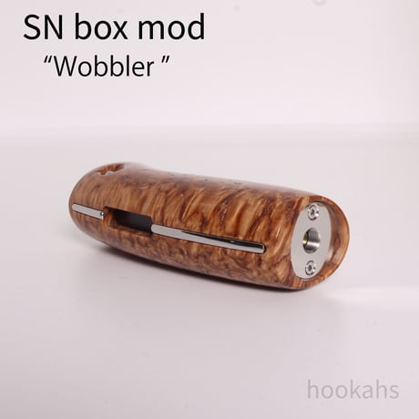 SN box mod "Wobbler"18650 dicodes bf60 chip walnut wood