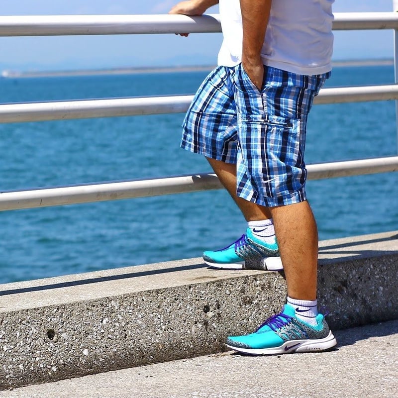 国内未発売】NIKE ナイキ チェック カーゴ ショーツ ショートパンツ