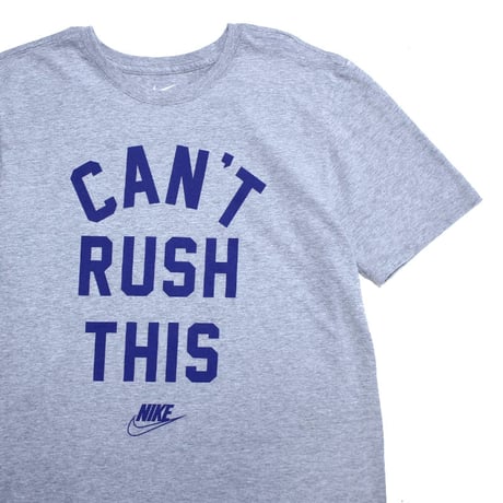 NIKE CAN'T RUSH THIS S/S TEE ナイキ プリント Tシャツ Mサイズ 半袖 国内未発売 メンズ