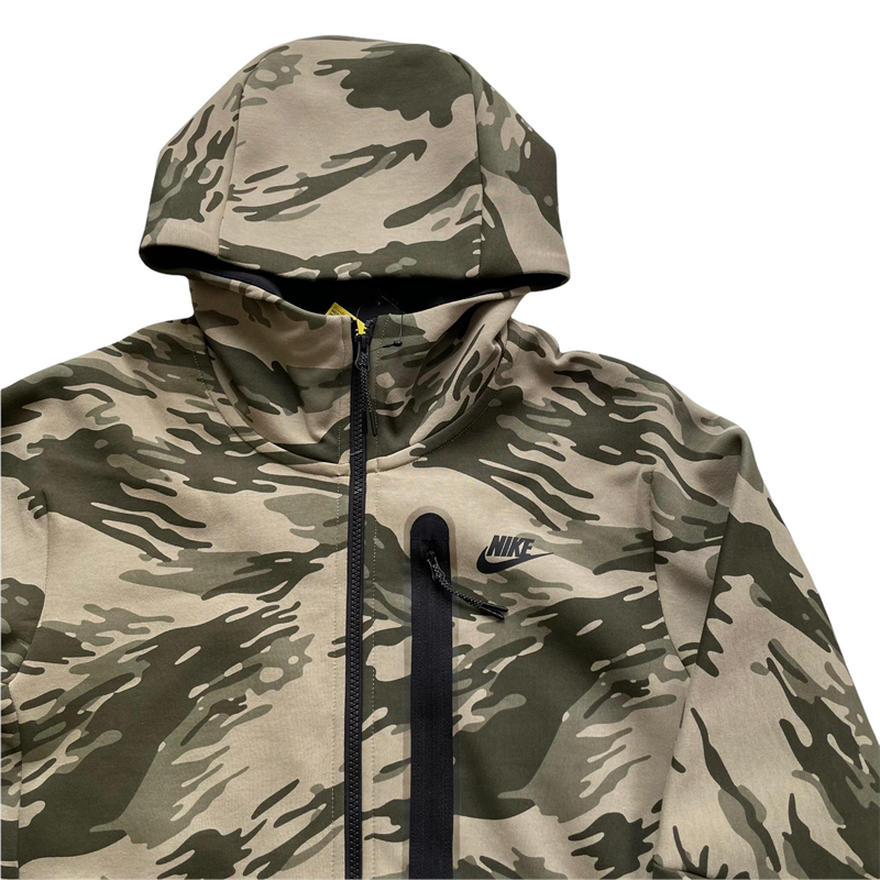 【希少カモフラ】NIKE Tech Fleece ジップフーディ Sサイズ NIKE TECH FLEECE FULL-ZIP HOODIE CAMO ナイキ テックフリ