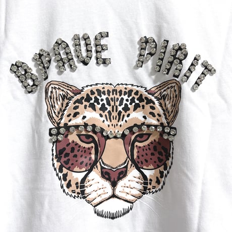 キラキラタイガー柄Tシャツ