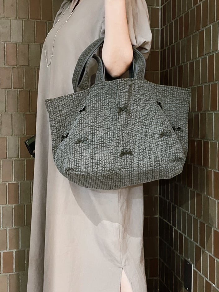 リボン付きヌビバッグ | kyasalon リボン付きヌビバッグ | kyasalon