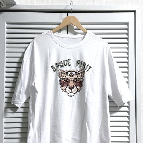 キラキラタイガー柄Tシャツ