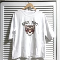 キラキラタイガー柄Tシャツ