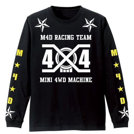 M4D 2019 ロングTシャツ 4x4-YE