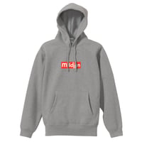 M4D-JAPAN シンプルパーカー  グレー