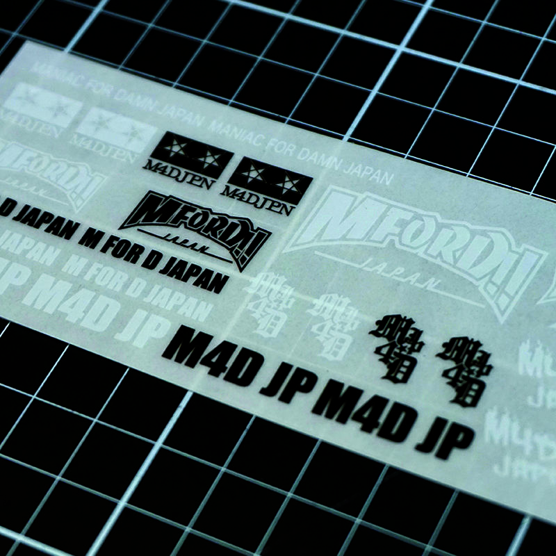 M4D ミニ四駆用ステッカー | SVART STORES