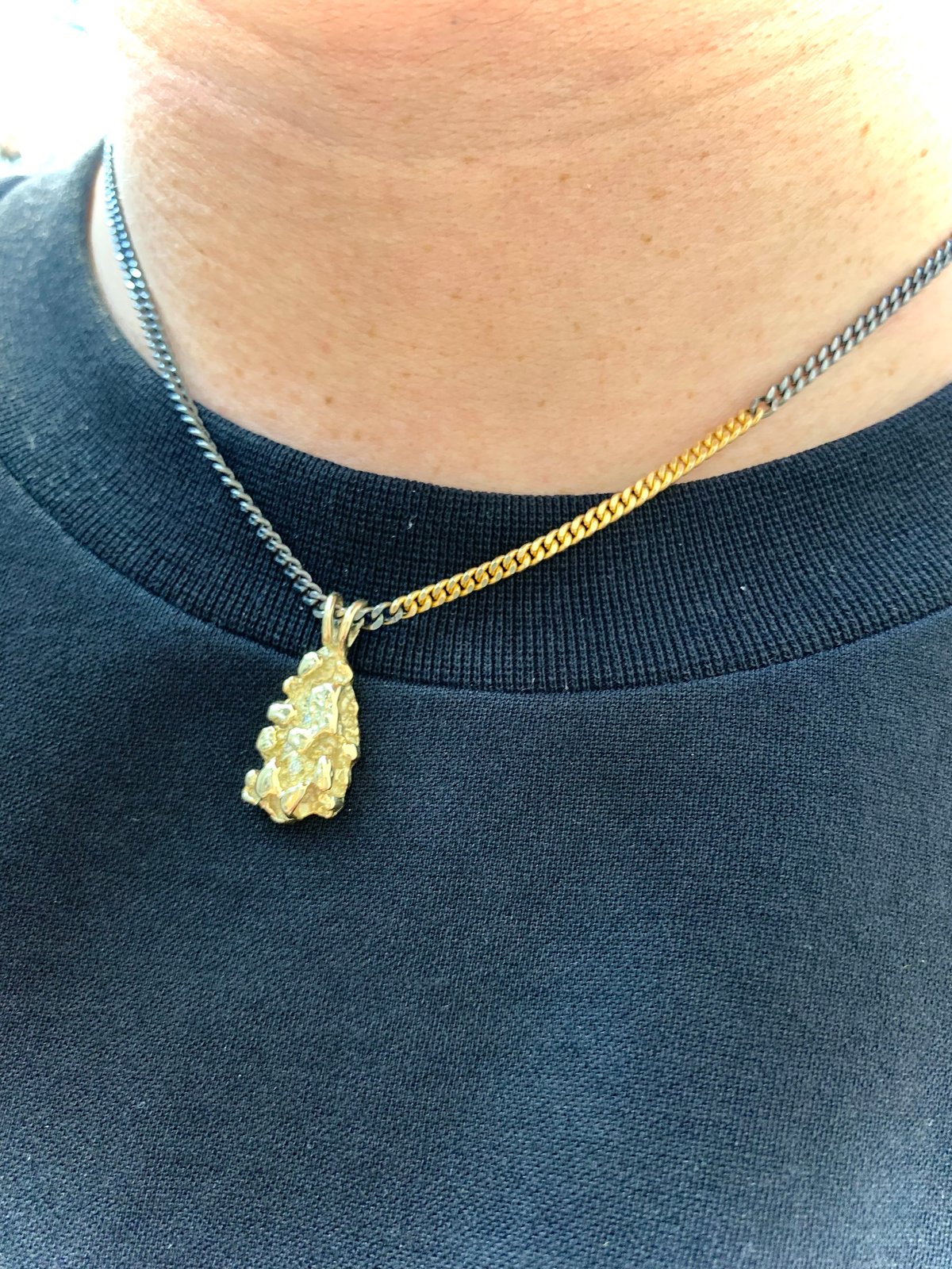 砂金　ゴールドナゲット 激レア！特大】砂金 自然金 ゴールド ナゲット k22 Au96% 分析