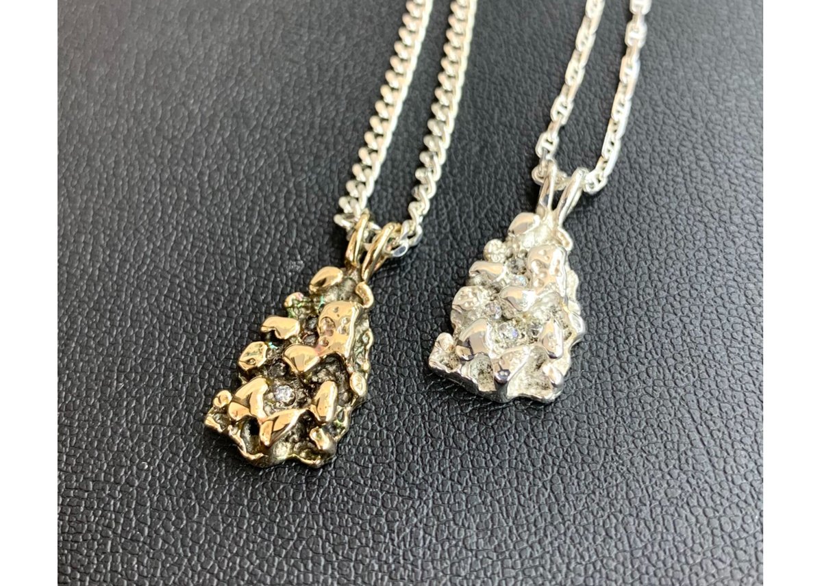 18金ゴールドナゲットペンダント | Royal Sweets(ロイヤルスイーツ)