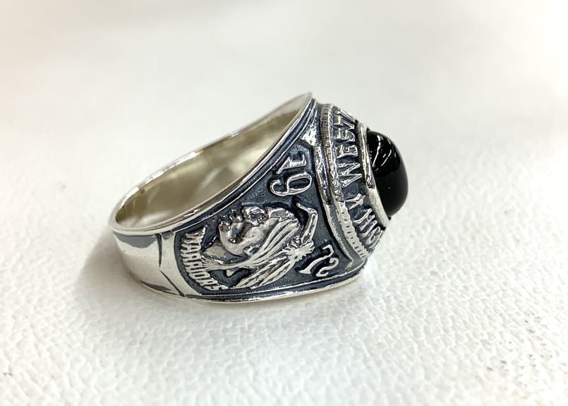 ま*ろ様 お値下上智大学カレッジリングSterlingSilver850#11銀 Philip Champion Ring and College Ring【フィリップ