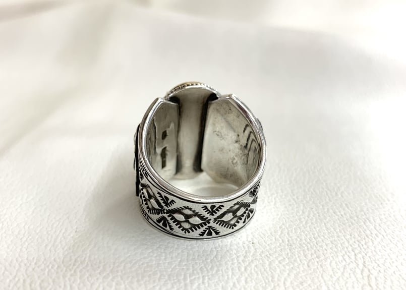 ✨定価4万円♡タグ付き✨グレースコンチネンタル オパールプリントブルゾン ウォーターオパール K10リング(クレサンベール/モンプレジール