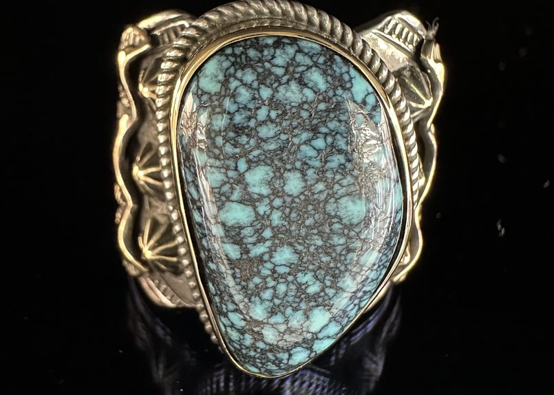 Lander Blue turquoise RING(18金コンビ) | Royal Swee