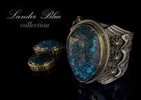 LanderBlue Turquoiseフクリン18金リング