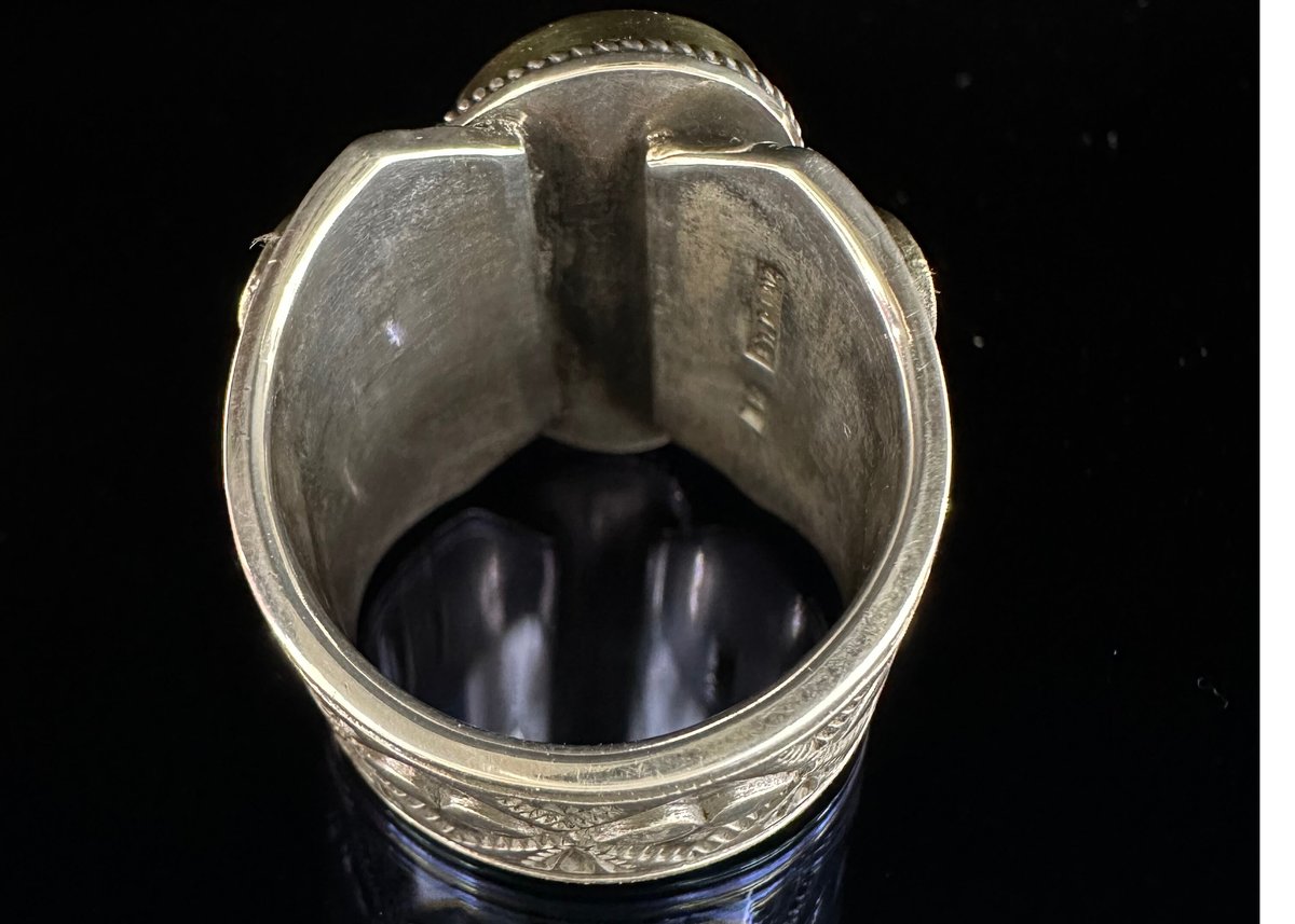 Lander Blue turquoise RING(18金コンビ) | Royal Swee