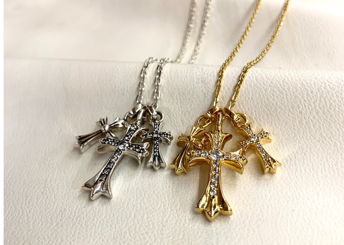 クロスチャーム23金コーティングジルコニア付き(S) | Royal Sweets