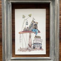 ポストカード「旅する絵描き猫〜Painter cat」