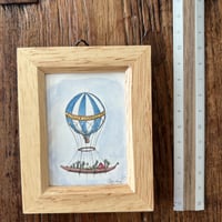 mini原画「旅するテント〜気球」