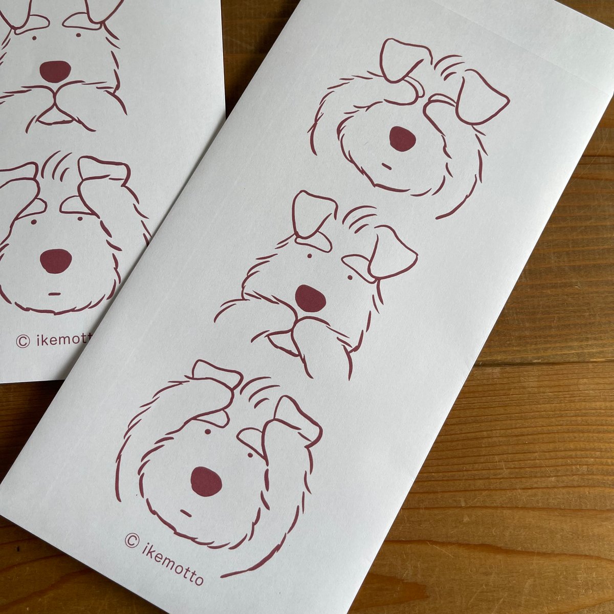 ながさん3 3シュナ白封筒（長3サイズ）10枚パック | 京都文具屋