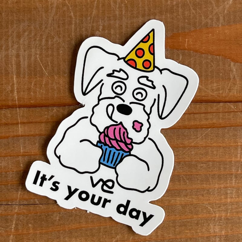 veniさんのシュナウザー耐水ステッカー 4種 | 京都文具屋