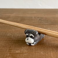 シュナウザーの箸置き