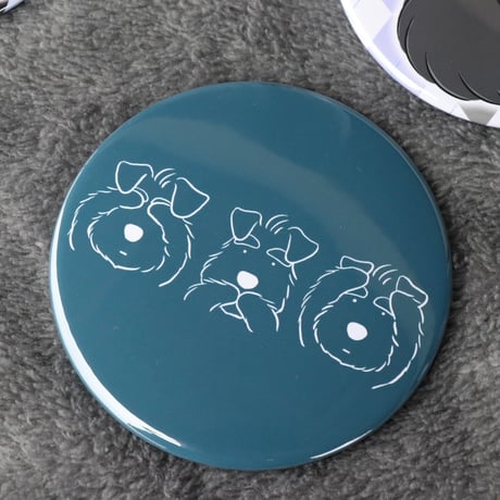 シュナかがみ（ハンディミラー）携帯用におすすめ！