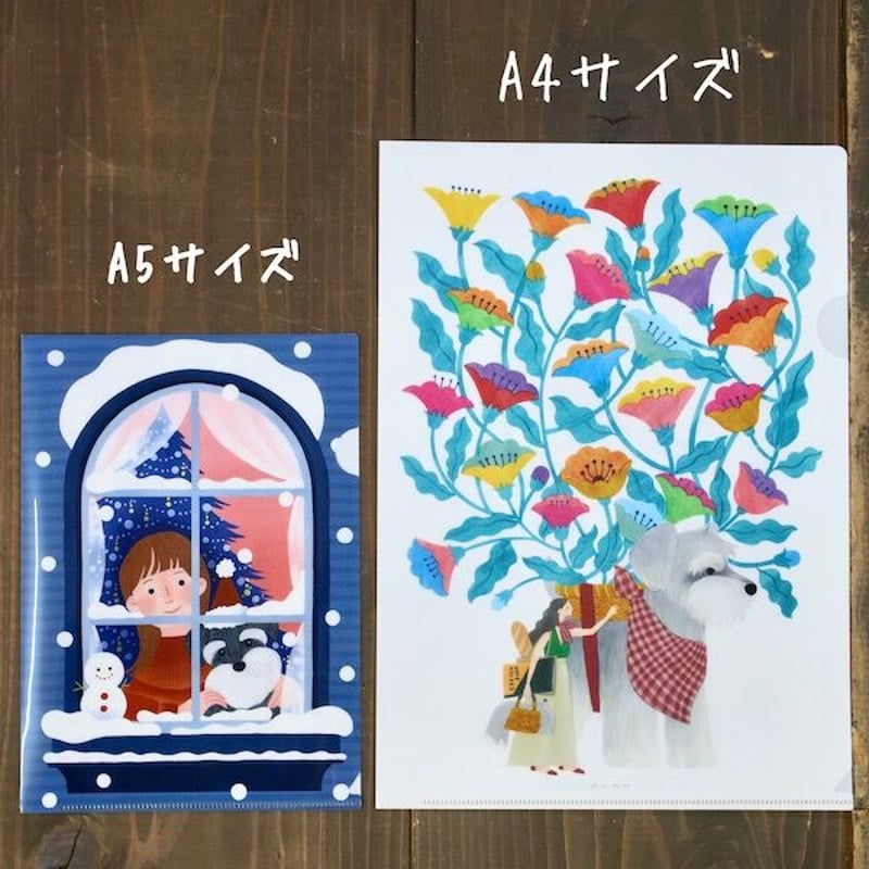 ANAN.xkyotobunguya〈オリジナルデザイン〉A5サイズクリア