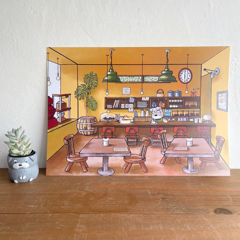 シュナポスター・ミニシュナ兄弟の12ヶ月（フレームは付属していません