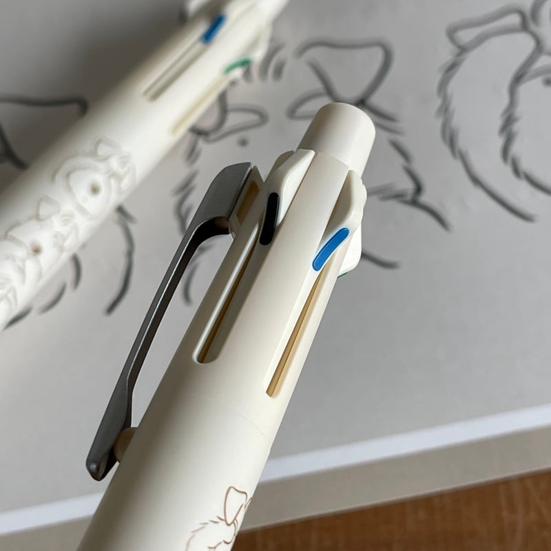 3シュナのJETSTREAM多機能ペン(4色BP +シャープペン）ライトタッチ