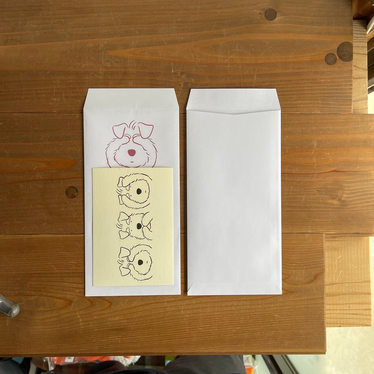 3シュナ白封筒（長3サイズ）10枚パック | 京都文具屋