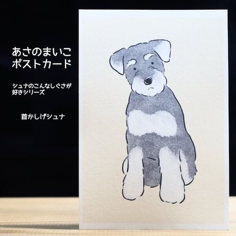 あさのまいこxkyotobunguya〈オリジナルデザイン〉シュナのこんなしぐさが好きシリーズ全8種ポストカード