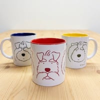 リニューアル！３シュナマグ〈バイカラーマグカップ〉約310ml