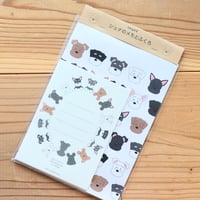 おとふxkyotobunguya うちのこシリーズ シュナメモとおすそ分け袋セット 立ち耳、垂れ耳、ちょっと垂れ耳 ソルト＆ペッパー、ブラック&ペッパー、ホワイト、ブラック、レバー