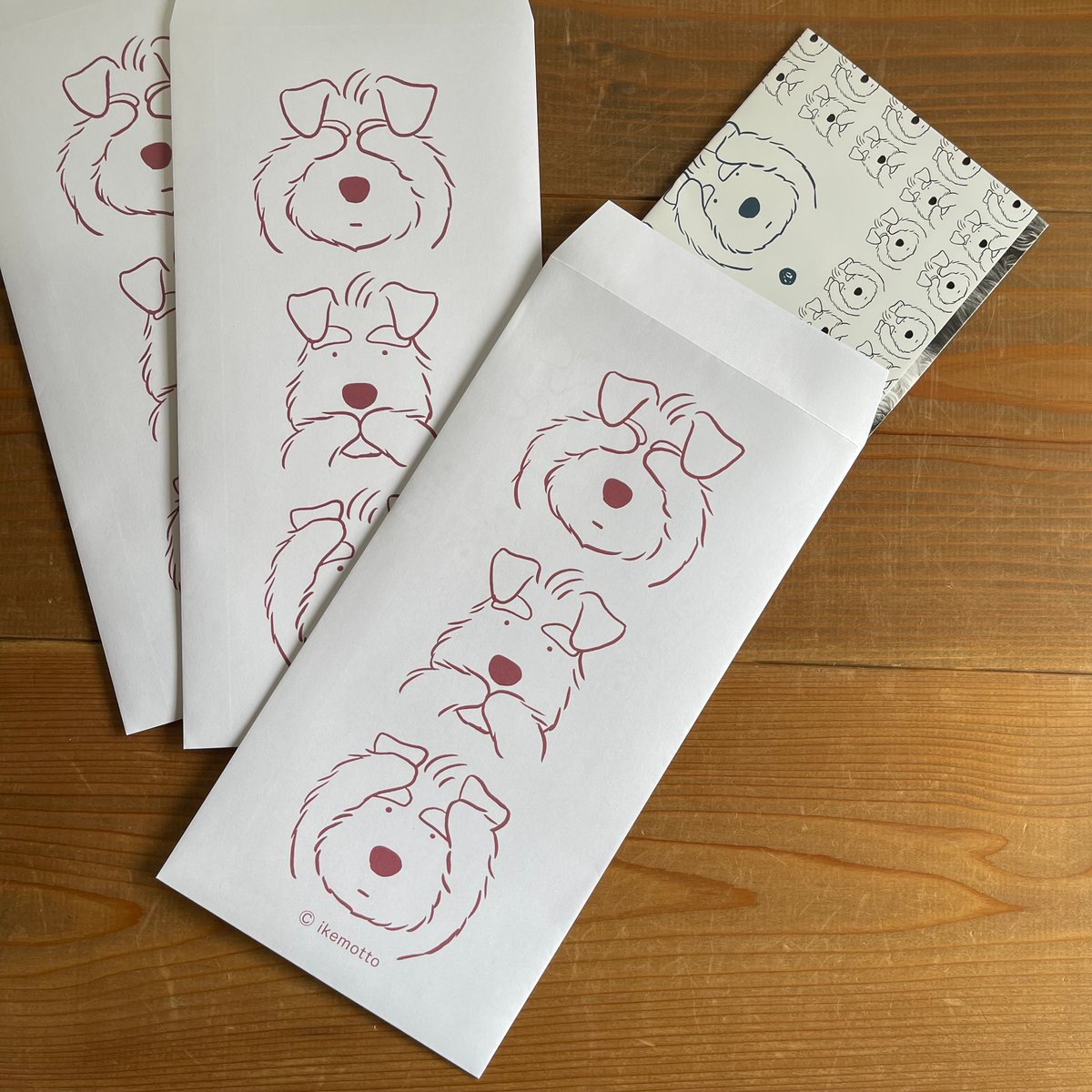 ながさん3 3シュナ白封筒（長3サイズ）10枚パック | 京都文具屋