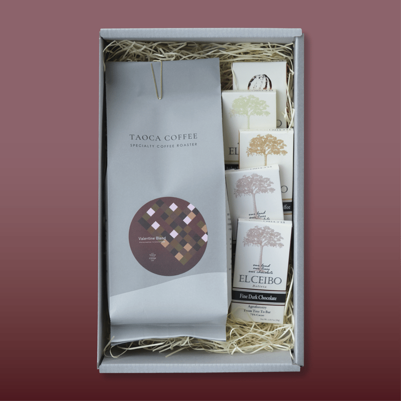 バレンタイン】コーヒー豆 × チョコレートセット | TAOCA COFFEE