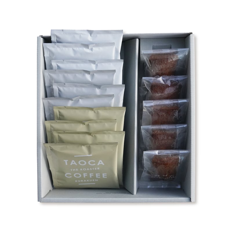 定番ギフト】ドリップバッグ×フィナンシェセット | TAOCA COFFEE