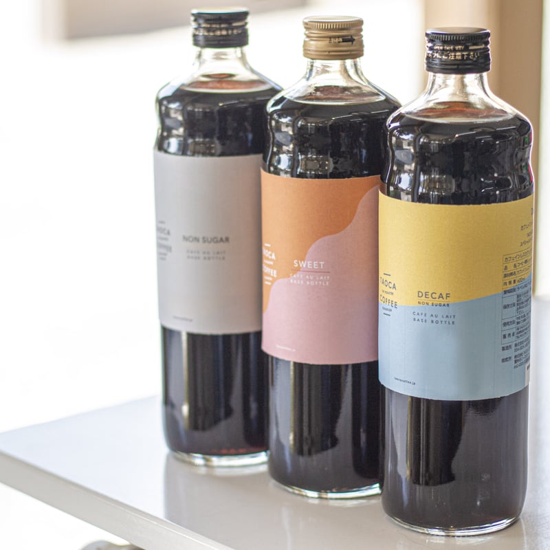 送料無料】カフェオレベース4本セット | TAOCA COFFEE 送料無料】カフェオレベース4本セット | TAOCA COFFEE