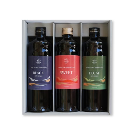 【ギフト】カフェオレベース 3本セット